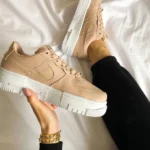Nike air Force 1 Pixel Beige-baskets élégantes et confortables