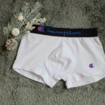 Чоловіча білизна CHAMPION White — бавовна та спандекс, комфорт