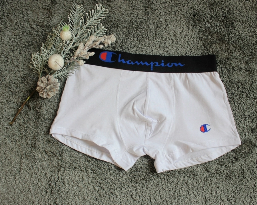 c9ce158f-5921-411f-83a6-728bf3a54fcb Чоловіча білизна CHAMPION White — бавовна та спандекс, комфорт — изображение 1