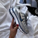 Кросівки P-6000 Silver Blue текстильні для спорту та повсякденного носіння