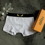Biancheria intima da uomo Fendi White-modello comfort in cotone