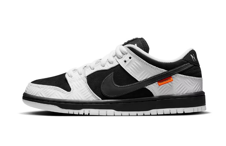 cc3c2dd8-e99a-4990-b015-ace3bb56a136 Nike SB Dunk Low TIGHTBOOTH-cuir et textile, élégant – Image 1