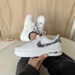 Кеди Air Force 1 Low 07 Pattern — стильні шкіряні кросівки