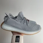 Sneakers Adidas Yeezy Boost 350 Grey-stilvolle Kreuze Textil