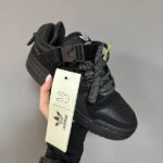 Кеди Adidas Forum Low x Bad Bunny Black замшево-шкіряні