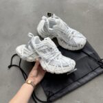Sneakers Balenciaga 3XL Extreme Lace White-pelle e tessuto