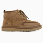 Черевики UGG Neumel Moc Boot Chestnut із замші та хутра