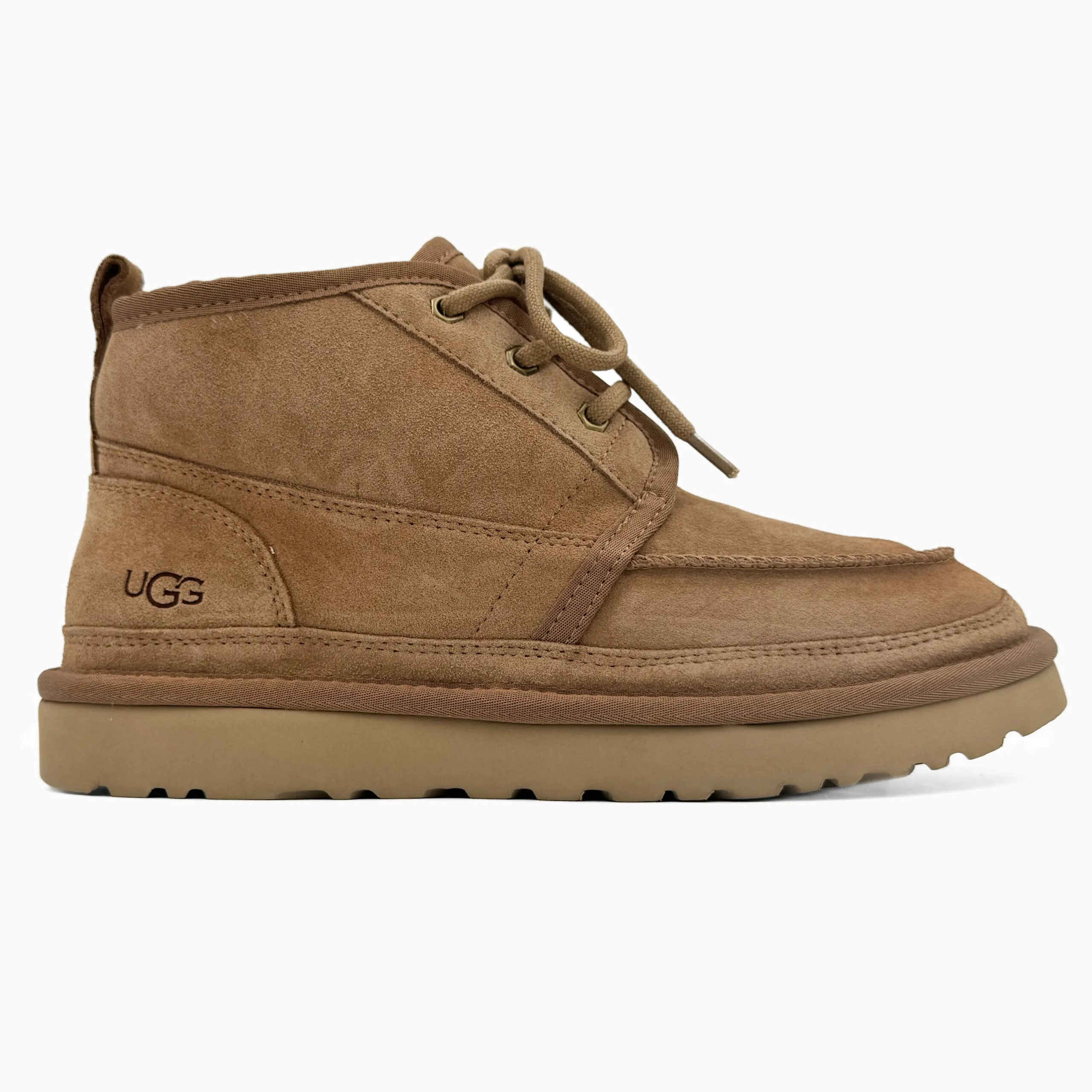 Черевики UGG Neumel Moc Boot Chestnut із замші та хутра - Зображення 1