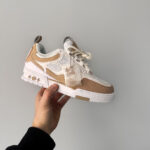 Skate Sneaker Beige valkoiset tennarit-tyylikkäät tekstiililenkkarit