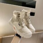 Чоботи No Brand White Art 011 — жіночі шкіряні класичні