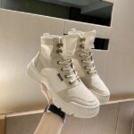 Чоботи No Brand White Art 011 — жіночі шкіряні класичні