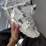 Baskets Space White Premium en daim-style et confort quotidien