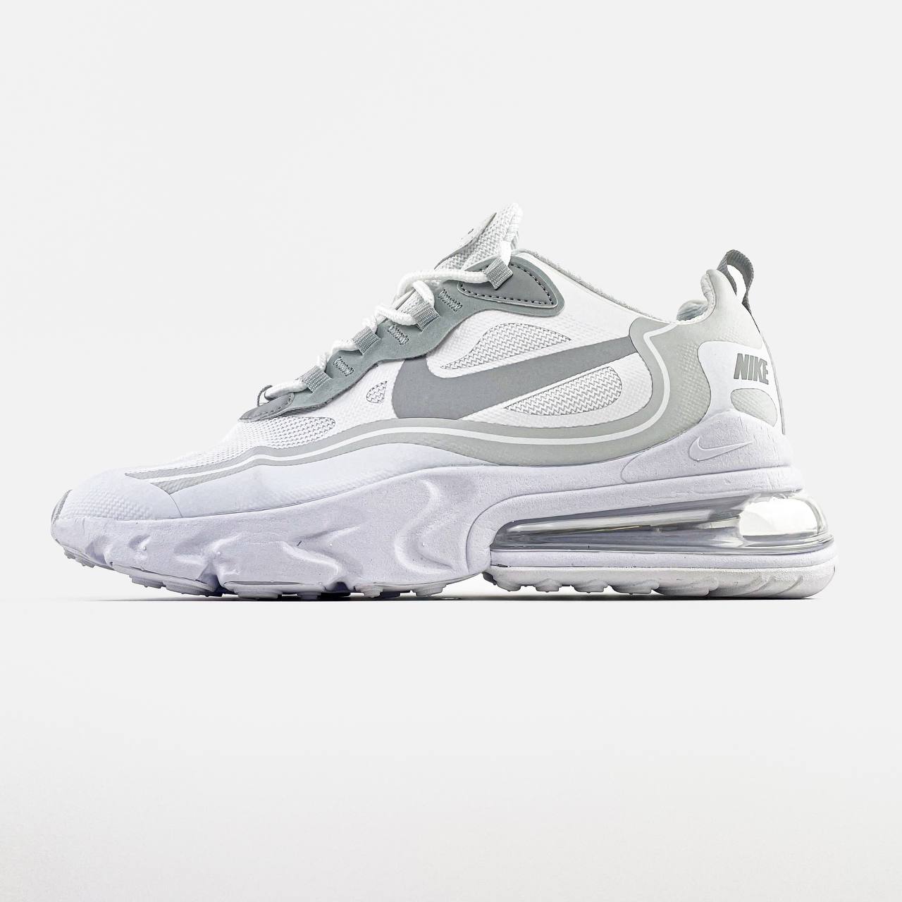 dedfdb26-7bf1-4c9b-a754-5a81832c9948 Кросівки Nike Air Max 270 React White – легкі демісезонні текстильні - obrazek 1