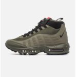Кросівки Nike Air Max Sneakerboot 95 Khaki – шкіряні утеплені чоловічі