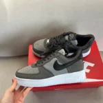 Кеди Air Force Low Grey із замші — стильна повсякденна модель