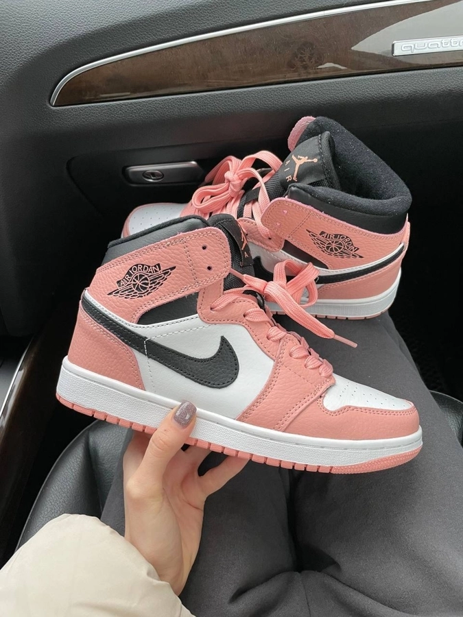 e7a8792e-4225-47a1-9f90-0aa311c441b2 Air Jordan 1 Pink čības-stilīgi rozā augsti - Image 1