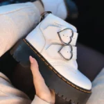 Batai Devon Heart žieminiai odiniai-stilius ir šiluma iki -15°C