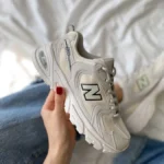 Sportbačiai New Balance 530 Beige Lux oda / tinklelis - aukščiausios kokybės stilius ir komfortas