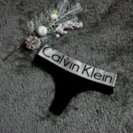Жіноча білизна Calvin Klein Black — комфортна з бавовни та спандексу