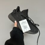 YEEZY Boost 350 Black čības-tekstilizstrādājumi vīriešiem un sievietēm