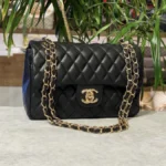 Sac Chanel 2.55 Black-cuir écologique noir pour femme
