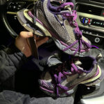 3XL Purple textile tossud-stiilsed ja kerged lillad