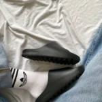 Капці Slide Black EVA — легкі та зручні чоловічі шльопанці