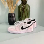 Jordan Low Light Pink čības-sieviešu ādas čības