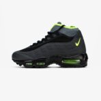 Кросівки Nike Air Max 95 Sneakerboot Black Volt — шкіряні утеплені