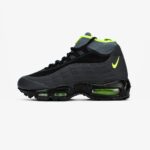 Nike Air Max 95 Sneakerboot Black Volt tossud-nahast isoleeritud