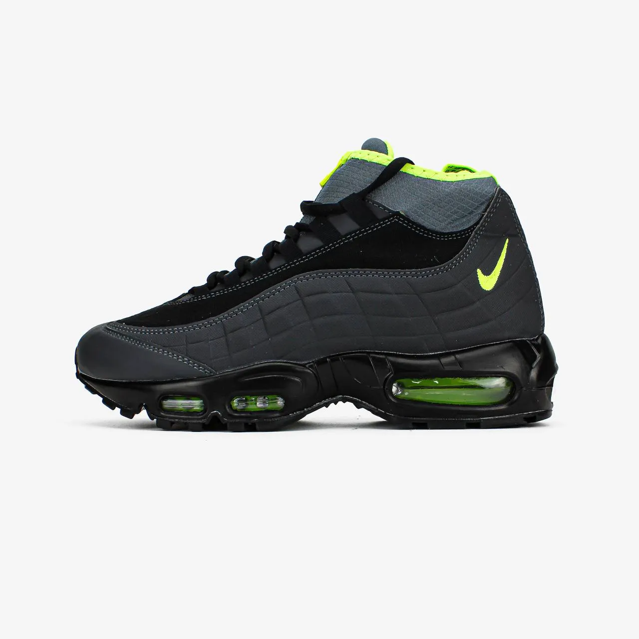 Nike Air Max 95 Sneakerboot Black Volt-kožené zateplené - Obrázek 1