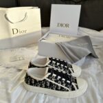 Dior Sneakers Low Deep Blue Premium Leder für Herren
