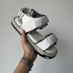 Сандалі Dior Sandals White з текстилю — стильні та комфортні