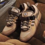 Кеди Adidas Forum Low x Bad Bunny «The First Cafe» замшеві