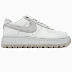 Nike Air Force Low White / Light Purple čības-ādas stilīgs