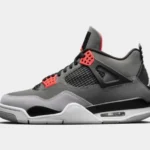 Nike Air Jordan 4 Retro Infrared leather running shoes — style and comfort