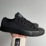 Кеди Converse Black — класичні текстильні чоловічі та жіночі