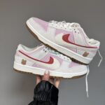Nike SB Dunk ' 85 Double Swoosh Pink Rabbit čības Premium zamšāda / āda