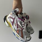 Runner Multicolor tossud nahast ja tekstiilist aktiivse stiili jaoks