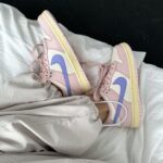 NIKE SB DUNK LOW “PINK OXFORD " leather sneakers, Vietnam
