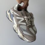 9060 Tumman Beiget mokkanahkaiset tennarit tyylikkääseen ja mukavaan käyttöön