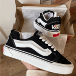 Vans Knu Skool Potato-stylové semišové textilie pro každodenní nošení