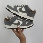 Nike SB Dunk Grey / Brown čības-zamšāda un āda stilam un komfortam