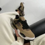 AIR JORDAN retro 4" Fossil " Īstas ādas kedas