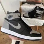 Nike Air jordan 1 Retro Shadow čības - ādas vīriešu / sieviešu čības
