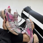 Кросівки Nike V2K Runtekk Pink Silver — сітка та шкіра