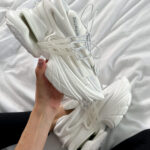 Balmain Unicorn Low-Top white sneakers-leather and textile stylish