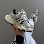 ADIDAS XLG RUNNER Sneakers White / Acid Leder & Textil