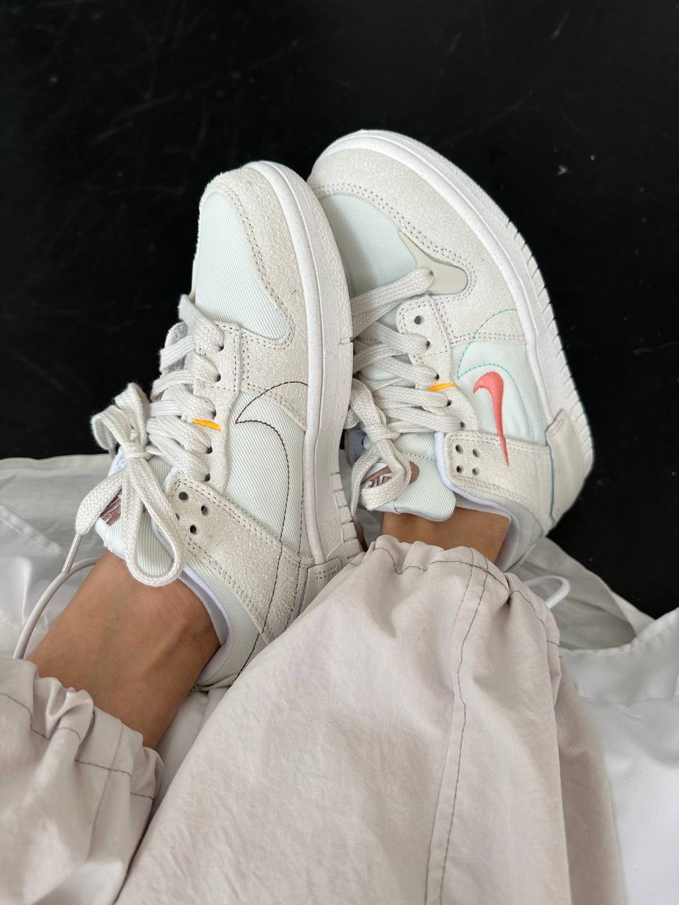 68ed1c18-798c-45eb-8b90-478bbb9576bb NIKE SB Dunk DISRUPT 2 Pale Ivory Pink-stilingi ir patogūs - Image 1