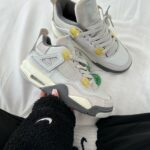 AIR JORDAN retro 4 "CRAFT" čības āda un zamšāda Premium